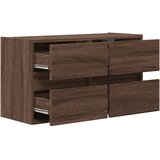  Zidni TV ormarić s LED svjetlima smeđa boja hrasta 80x31x45 cm | shoptok.hr