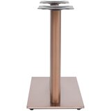  Noga za bistro stol mjedena 70x40x72 cm od nehrđajućeg čelika | shoptok.hr