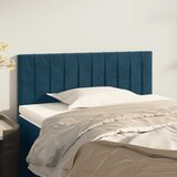  Uzglavlje tamnoplavo 80 x 5 x 78/88 cm baršunasto | shoptok.hr