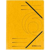  FASCIKL KLAPA S GUMICOM KARTON A4 HERLITZ 10843886 ŽUTI | shoptok.hr