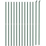  Žičana ograda s prirubnicom zelena 1,6 x 25 m | shoptok.hr