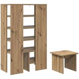  Omara za čevlje s polico 2 pcs Umetni hrast Konstruiran les, (5000161792) | Shoptok.si