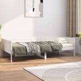  Dnevna postelja bela trdna borovina 90x190 cm, (20684780) Cene