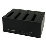 HDD DOCKING LC-DOCK-U3-4B USB3.0/eSATA 4x HDD/SSD Black | ePonuda.com