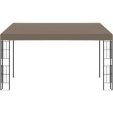  Zidna sjenica od tkanine 4 x 3 m smeđe-siva | shoptok.hr
