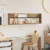  Polica za časopise s policom Umjetnički hrast 100 x 12 x 30 cm | shoptok.hr