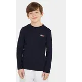 Tommy Hilfiger Bluza KB0KB08627 S Mornarsko modra Regular Fit