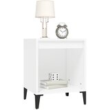  Noćni ormarići 2 kom visoki sjaj bijeli 40x35x50 cm | shoptok.hr