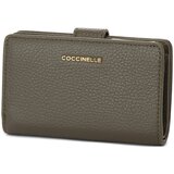 Coccinelle Denarnice W25 SOFT METAL Zelena Cene