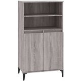  Visoka komoda siva sonome 60x36x110 cm od konstruiranog drva | shoptok.hr