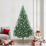  Umjetno predsvijetljeno božićno drvce Zelena 240 cm PVC | shoptok.hr