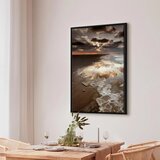  Slika - Present Distraction (1 Part) Vertical 80x120 U crnom drvenom okviru | shoptok.hr