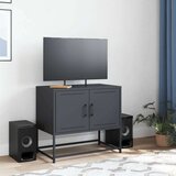vidaXL TV omarica antracitna 68,5x39x60,5 cm jeklo | Shoptok.si