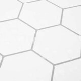  Heksagonska pločica 20 pcs Bijela siva 30 x 30 cm | shoptok.hr