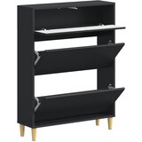  Ormar za cipele ARNHEM 78 x 24 x 103 cm Konstruirano drvo Crna | shoptok.hr