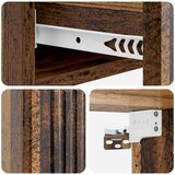 Stolna montirana na zid Staro drvo 87,5 x 34,5 x 17 cm | shoptok.hr