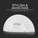  LED Kupatilsko zidno svetlo LED/10W/230V 4000K IP54 belo | Eponuda.com