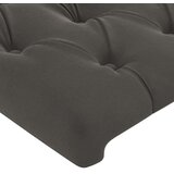 vidaXL Uzglavlje s ušima tamnosivo 103x23x78/88 cm baršunasto | shoptok.hr