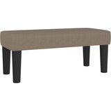  s oprugama i madracem smeđesivi 90x190 cm od tkanine | shoptok.hr