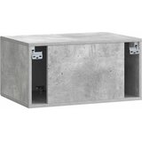 TV ormar za zid Zidne Betonska siva 59,5 x 41 x 30 cm | shoptok.hr