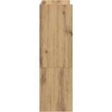  Stalak za cipele boja hrasta 60x25x81 cm konstruirano drvo Smeđa | shoptok.hr