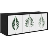  ormar za montažu na zid HANAU 102 x 33 x 40 cm Crni hrast | shoptok.hr
