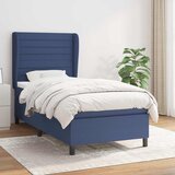  s oprugama i madracem plavi 80x200 cm od tkanine | shoptok.hr