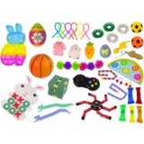  Easter Fidget Toys Pop It Squishy Anti-stress 41 Piece Toy Set. | shoptok.hr
