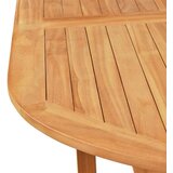  Jedilna garnitura 7-delna trdna tikovina | Shoptok.si