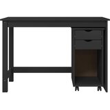  Set ormara za radne stolove 2 kom. Siva Masivna borovina | shoptok.hr