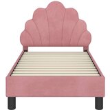  Posteljica za malčke z vzglavjem Roza 70 x 140 cm Žamet, (5000105204) | Shoptok.si