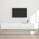 vidaXL TV zidni ormar Zidne 2 pcs Sjajno bijelo 60 x 31 x 29.5 cm | shoptok.hr