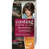 L´Oréal Paris Casting Creme Gloss barva za lase odtenek 518 Hazelnut Moccaccino 1 kos | Shoptok.si