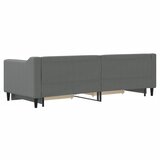  Dnevni krevet na razvlačenje i ladice tamnosivi 80x200 cm | Eponuda.ba
