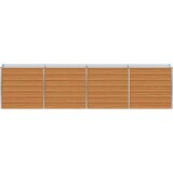  Vrtna visoka greda Svetlo rjava 320 x 40 x 77 cm | Shoptok.si