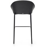 Kave Home Črno-siv barski stol (višina sedeža 77 cm) Eamy – | Shoptok.si