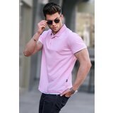 Madmext Polo T-shirt - Pink - Regular fit Cene