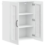  Zidni stakleni ormarić Visoki sjaj bijela 60 x 31 x 80 cm | shoptok.hr