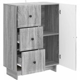  Kreveta Siva sonoma 66 x 34,5 x 90 cm Konstruirano drvo | Eponuda.com