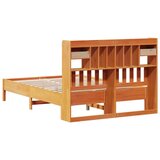  Krevet s regalom za knjige bez madraca 150x200 cm od borovine | shoptok.hr