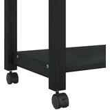  Kuhinjski voziček Enobarvno Črna 88,5 x 40 x 60 cm, (5000113272) | Shoptok.si