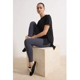 TRENDYOLMILLA ženski majica Thmss26Ts00002, Crna Cene