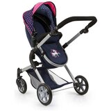 Kolica za lutke Reig Combi Neo Pro Mornarsko plava 63 cm | shoptok.hr