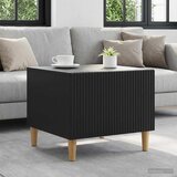  Kava Stol s ladicama Crna 49 x 50 x 40 cm Konstruirano drvo | shoptok.hr