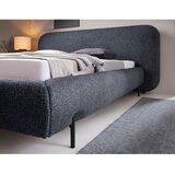 ELTAP Plavi tapecirani bračni krevet s prostorom za odlaganje s podnicom 160x200 cm Pointt – | shoptok.hr
