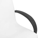  Stolica za masažu s osloncem bijela 127x60x98 cm umjetna koža | shoptok.hr