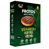 Protos proteinski burger, ukus svinjetine, 100g, biouna Cene
