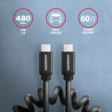 Axagon twisted kabel usb-c na usb-c 2.0 | Shoptok.si