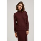 Moodo Bat sweater with turtleneck Cene