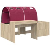  s tunelom 3 kom. Artisian hrast i crvena - Hrast sonoma i crvena | shoptok.hr